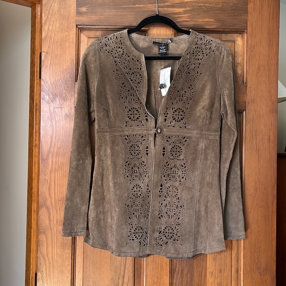 Brown Suede Jacket